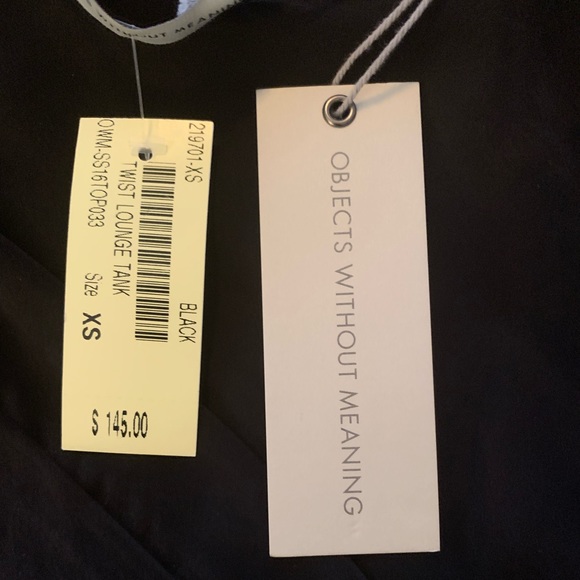 Black sleeveless top - Picture 2 of 2